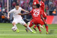 Fussball 1. Bundesliga Saison 18/19: FC Bayern Muenchen - SV Werder Bremen