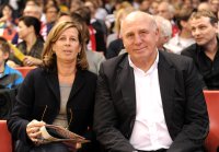 Basketball 1. Bundesliga 2011/2012:  Dieter Hoeness mit Frau Gisela