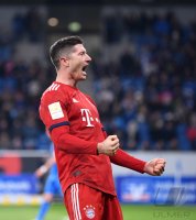 Fussball 1. Bundesliga Saison 18/19: TSG 1899 Hoffenheim - FC Bayern Muenchen