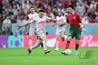 FUSSBALL WM 2022 Achtelfinale: Portugal - Schweiz