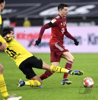 Fussball 1. Bundesliga Saison 21/22: Borussia Dortmund - FC Bayern Muenchen