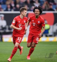 Fussball 1. Bundesliga Saison 19/20: TSG 1899 Hoffenheim - FC Bayern Muenchen