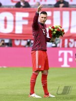 Fussball 1. Bundesliga Saison 21/22: FC Bayern Muenchen - VfB Stuttgart