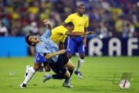 Fussball International 
42. Copa America in Venezuela
Halbfinale Uruguay - Brasilien