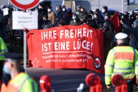 Demo in Rottenburg: Kundgebung gegen die Corona-Massnahmen
