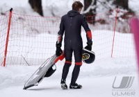 CRESTA RUN St. Moritz 2017 International Race: Sturz