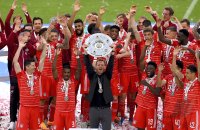 Fussball 1. Bundesliga Saison 21/22: Meister FC Bayern Muenchen