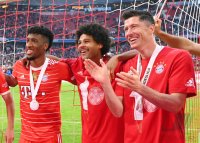 Fussball 1. Bundesliga Saison 21/22: Meister FC Bayern Muenchen