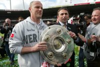 Fussball 1. Bundesliga, Saison 2003/2004:  SV Werder Bremen - Bayer 04 Leverkusen