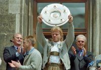 Fussball 1. Bundesliga 1996/1997: Deutscher Meister, Torwart Oliver Kahn (FC Bayern Muenchen)