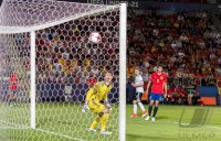 Fussball U 21 EM 2017 ENDSPIEL: Mitchell Weiser (Deutschland) erzielt das Tor zum 1-0