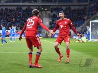 Fussball 1. Bundesliga Saison 18/19: TSG 1899 Hoffenheim - FC Bayern Muenchen