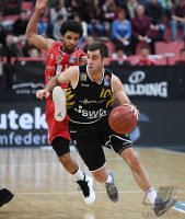 Basketball 1. Bundesliga 17/18 Hauptrunde: Walter Tigers Tuebingen - Giessen 46ers