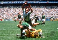 Fussball Weltmeisterschaft  1986 in Mexiko: Diego MARADONA (ARG)