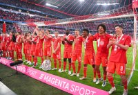 Fussball 1. Bundesliga Saison 21/22: Meister FC Bayern Muenchen
