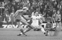 Fussball Testspiel Bayern-Cosmos: Rummenigge, Beckenbauer