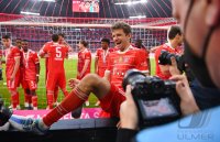 Fussball 1. Bundesliga Saison 21/22: Meister FC Bayern Muenchen
