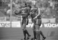 Fussball Bundesliga Saison 1987/1988: FC Bayern Muenchen - FC Schalke 04