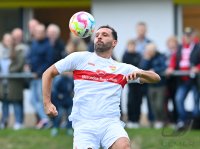 Fussball 75 Jahre SV Poltringen; Festspiel AH SV Poltringen - VfB Stuttgart Traditions-Mannschaft
