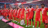 Fussball 1. Bundesliga Saison 21/22: Meister FC Bayern Muenchen
