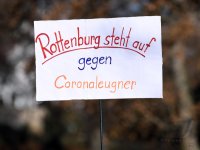 Demo in Rottenburg: Kundgebung gegen die Corona-Massnahmen