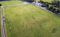 Fussball Bezirksliga 2019/2020; Corona-Training beim SV Hirrlingen (Kreis Tuebingen)