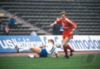 Fussball Bundesliga Saison 1987/1988: FC Bayern Muenchen - FC Schalke 04