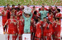 Fussball 1. Bundesliga Saison 21/22: Meister FC Bayern Muenchen