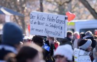 Demo in Rottenburg: Kundgebung gegen die Corona-Massnahmen