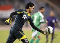 Fussball International Gulf Cup 2013:  Torwart Saoud Abdullah Al Sowadi (Jemen)