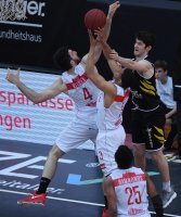 Basketball 1. Bundesliga 17/18 Hauptrunde: Walter Tigers Tuebingen - s.Oliver Wuerzburg