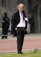 Fussball International Gulf Cup 2013:  Trainer des Yemen; Tom Saintfiet (Belgien)