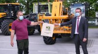 Fair und Regional; Demo pro Rottenburger Schlachthof von Landwirten und Metzger vor der Rottenburger Festhalle