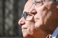 Staatsbesuch, Papst Leo XIV. trifft Italiens Staatspraesident Sergio Mattarella