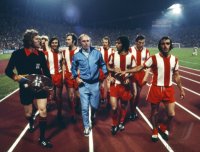 Fussball 1. Bundesliga Bayern - Schalke: Goessmann, Beckenbauer