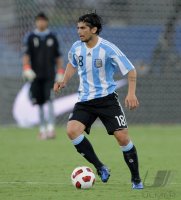 FUSSBALL INTERNATIONAL:  Ever BANEGA (Argentinien)