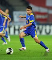 Fussball International EM 2012-Qualifikation: Nurbol Zhumaskaliyev (Kasachstan)