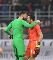 FUSSBALL Coppa Italia Halbfinale 2019/2020: AC Mailand - Juventus Turin