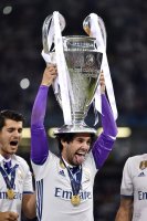 Fussball Champions League Finale 2017: JUBEL Isco (Real Madrid)