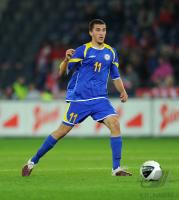 Fussball International EM 2012-Qualifikation: Sergey Khizhnichenko (Kasachstan)