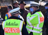 Demo in Rottenburg: Kundgebung gegen die Corona-Massnahmen