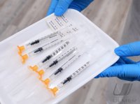 Biontech / Pfizer mRNA- COVID-19 Impfstoff im Zentralen Impfzentrum (ZIZ) Tuebingen
