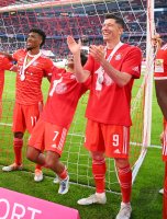 Fussball 1. Bundesliga Saison 21/22: Meister FC Bayern Muenchen