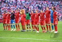 Fussball 1. Bundesliga Saison 18/19: FC Bayern Muenchen - SV Werder Bremen