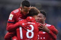 Fussball 1. Bundesliga Saison 18/19: TSG 1899 Hoffenheim - FC Bayern Muenchen