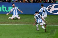 FUSSBALL WM 2022 Finale: Argentinien - Frankreich