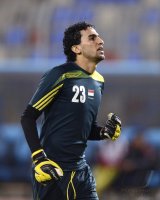 Fussball International Gulf Cup 2013:  Torwart Saoud Abdullah Al Sowadi (Jemen)