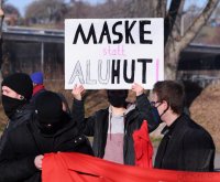 Demo in Rottenburg: Kundgebung gegen die Corona-Massnahmen