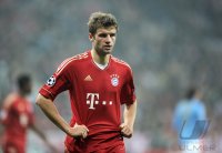 Fussball CHL  Saison 2011/2012: Thomas Mueller (FC Bayern Muenchen)
