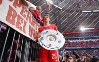 Fussball 1. Bundesliga Saison 21/22: Meister FC Bayern Muenchen